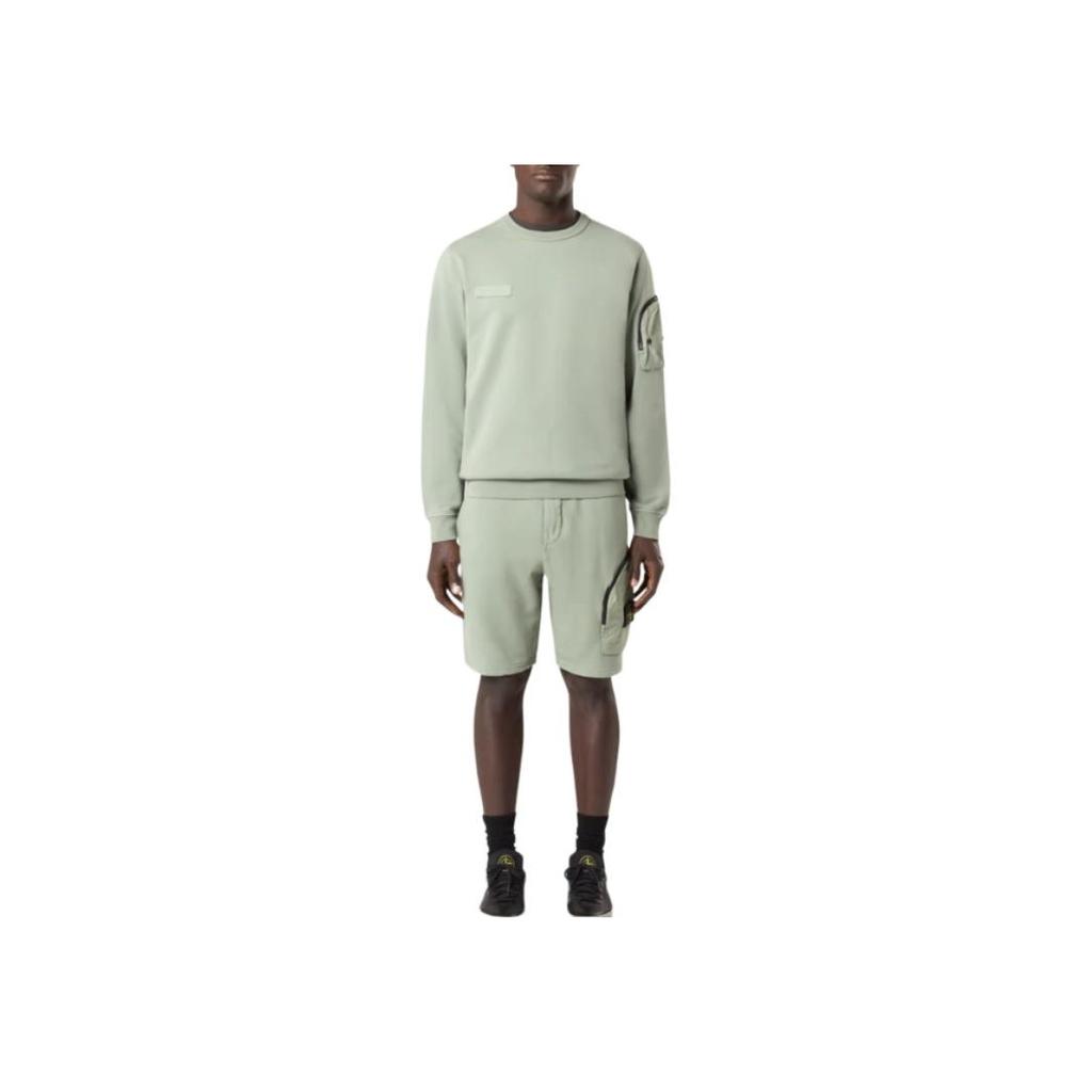 STONE ISLAND Ss25 Reflective Logo Crew Neck Short Sleeve T-Shirt Men T-Shirts K1S152100020-V0055