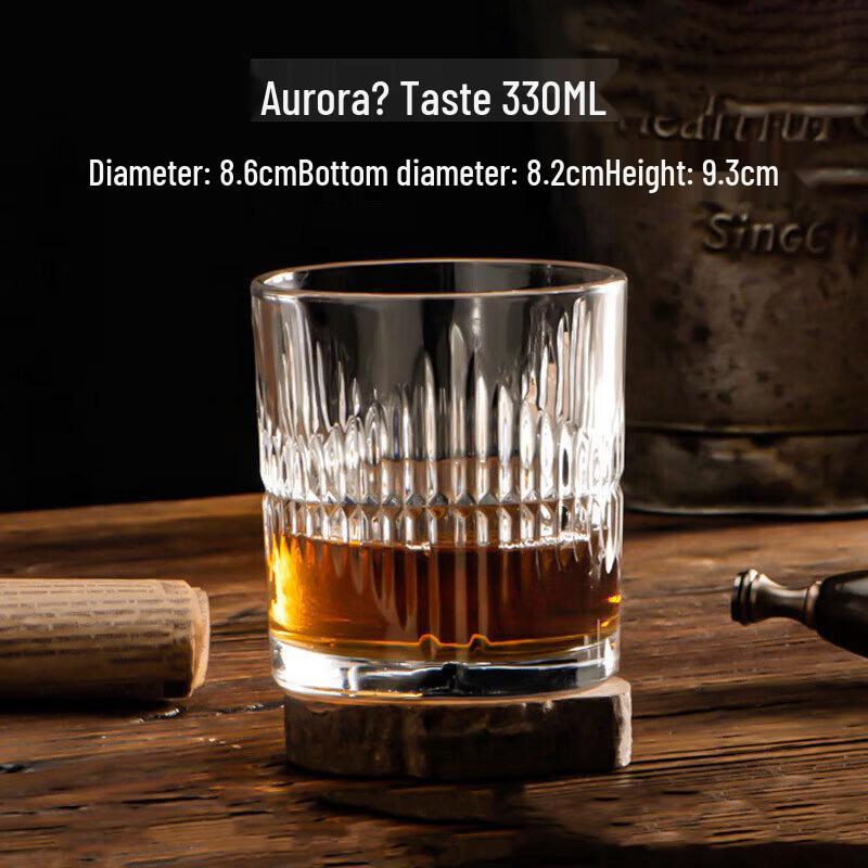 Embossed Whiskey Glass Set