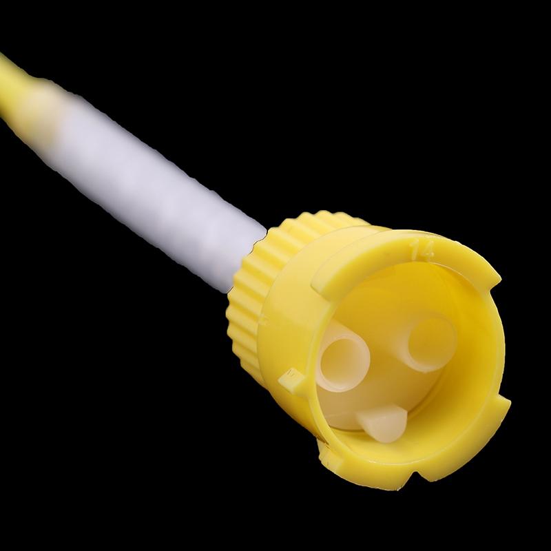 50Pcs Dental Mixing Tips Impression Materials Lab Denture Laboratory Color Tubes Disposable Silicone Rubber