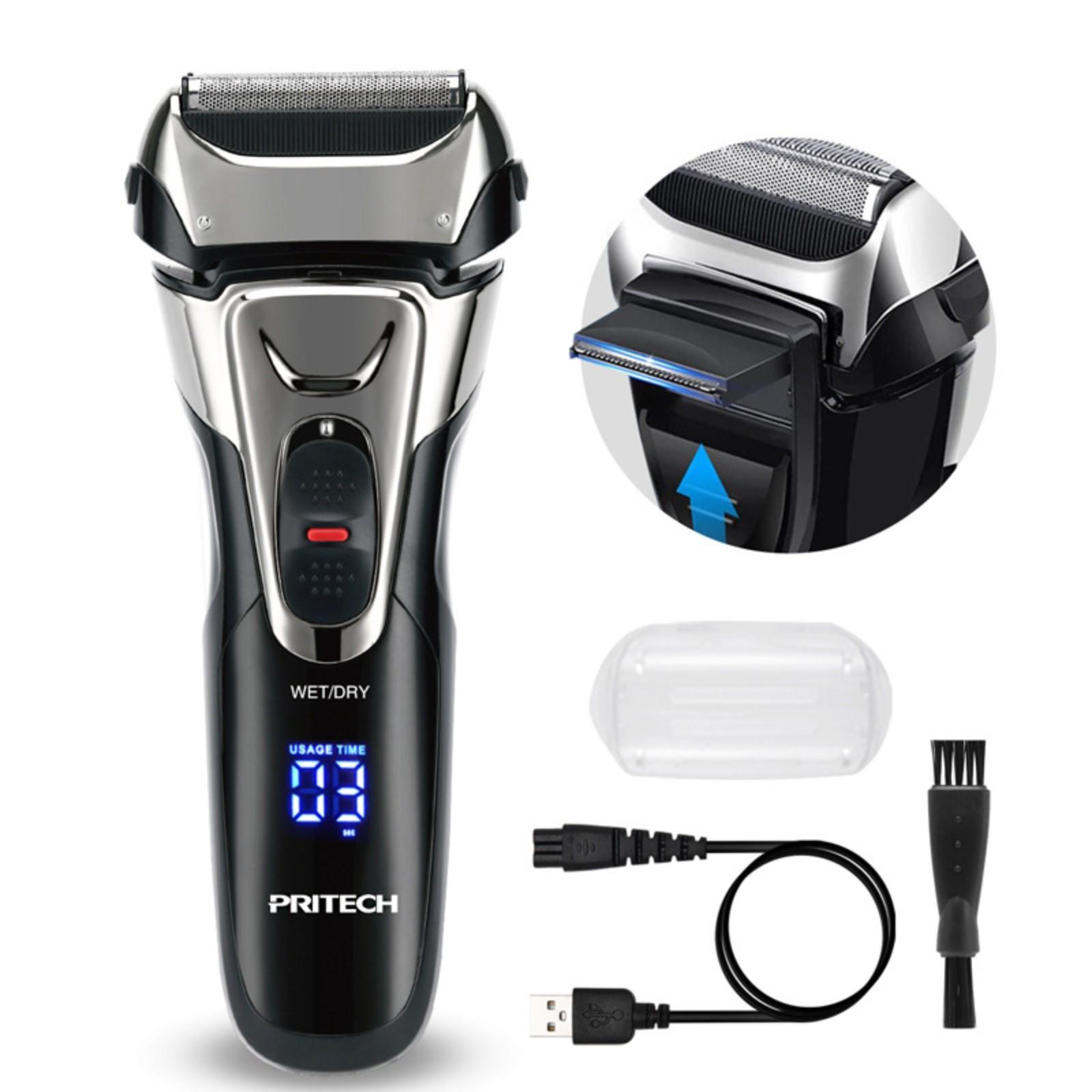 

Electric Shaver LED Display Multifunctional Beard Shaver чорний