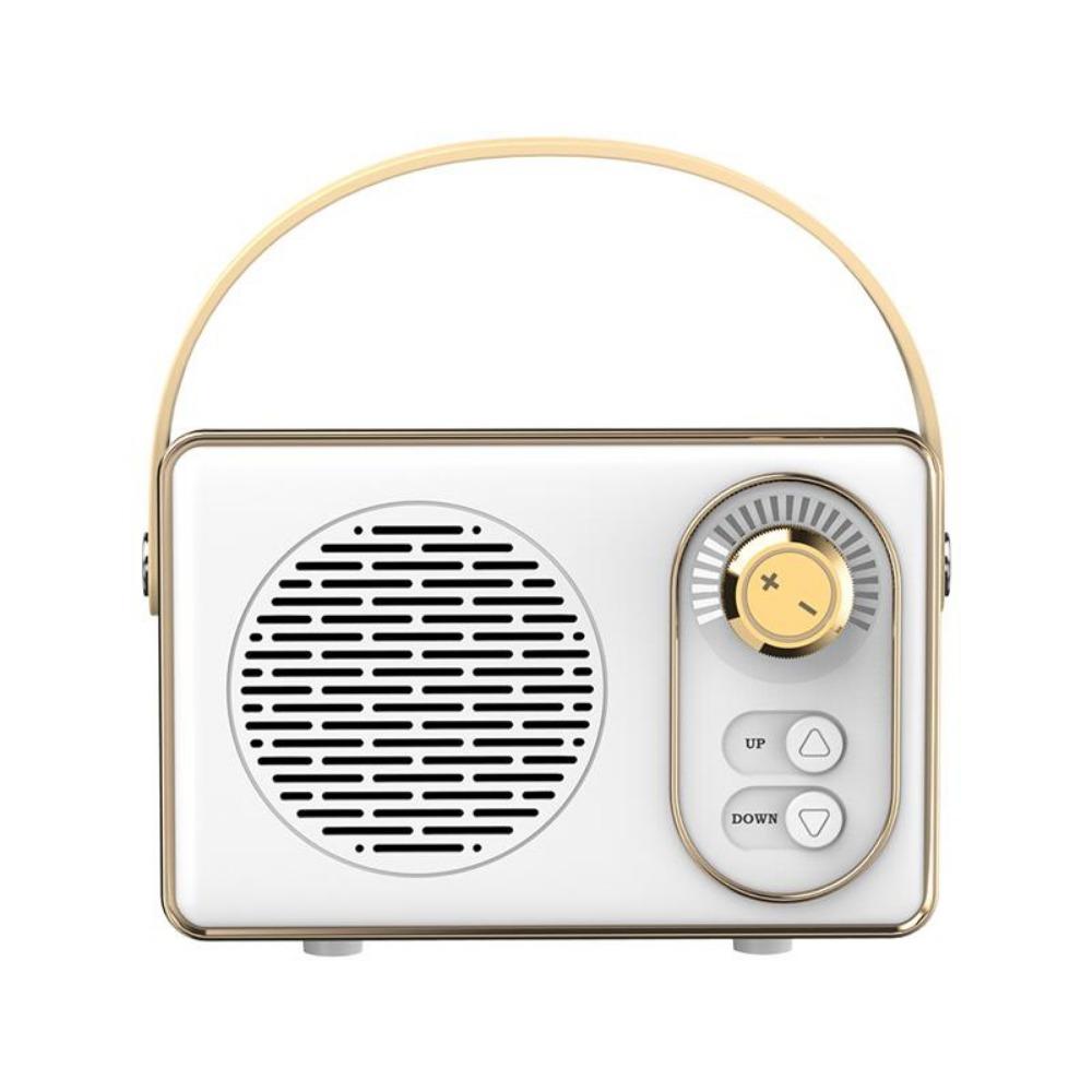 Retro Bluetooth Portable Speaker Small Wireless Stereo,Loud Volume TF Card Slot and MP3 Player for Android