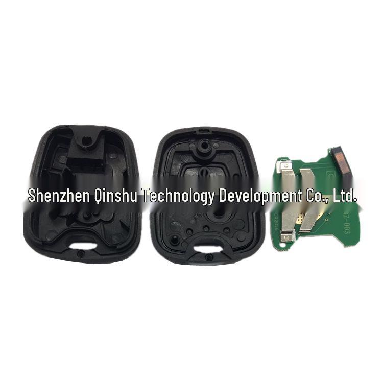 Peugeot 2-Button 307 Key with Groove, 433 Frequency, 7961 Chip