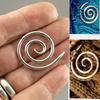1pc/3pcs/5pcs-Spiral Knitting Needle Safety Fasteners Knitting Needle Household Stainless Steel Knitting Needle Hand Sewing Tool