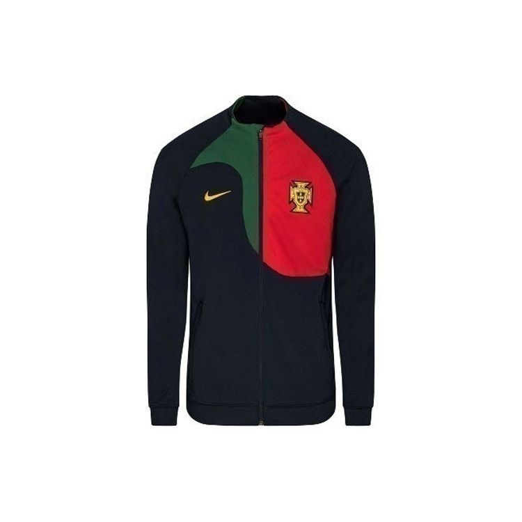 

Nike Portugal 2022 World Cup Academy Pro Anthem Obsidian Green Red Men s Full-Zip Soccer Jacket DH4746-451 L