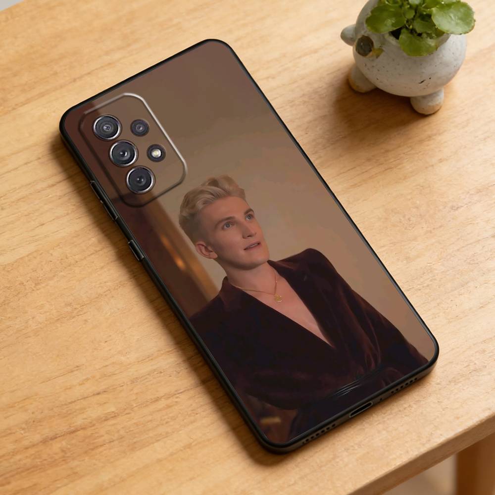 

E-Ewan M-Mitchell Phone Case For Samsung Galaxy A73,A72,A71,A70,A52,A51 Others Soft Black Cover Samsung a32 4g