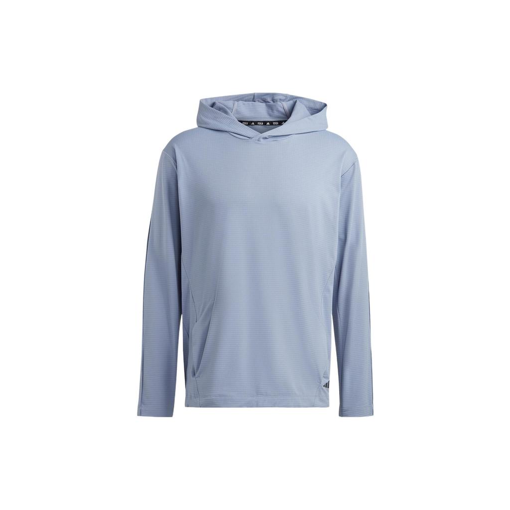 Adidas Yoga Graphic Training Hoodie Sweatshirt Men's Blue IB8969