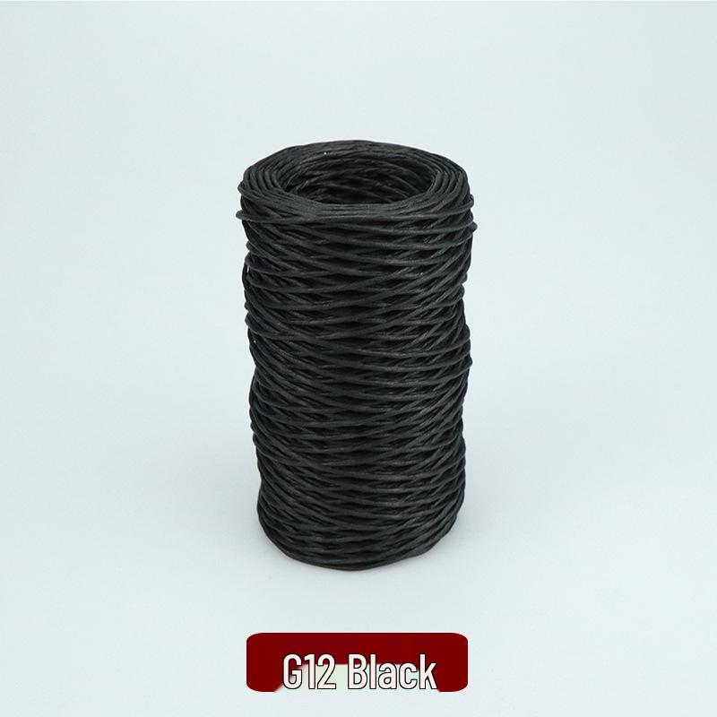 50m/100m Paper Rope 1mm/2mm Diameter for Handmade DIY Projects