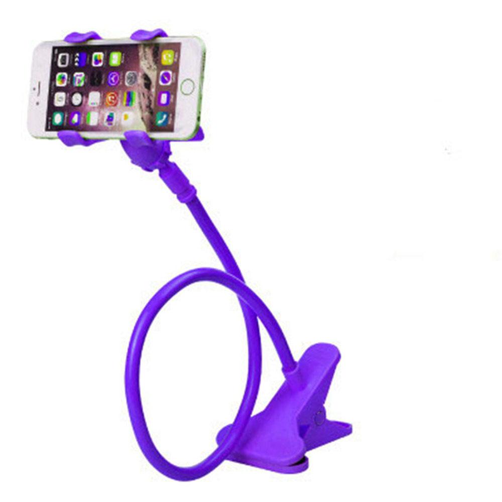 Universal Cell Phone Holder Flexible Long Arm Lazy Phone Stand For Samsung Huawei 360° Rotation Stable Bracket
