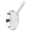 Extra Thick Stainless Steel Non Stick Coating Pan with Helper Handle Saute and Frying Pan