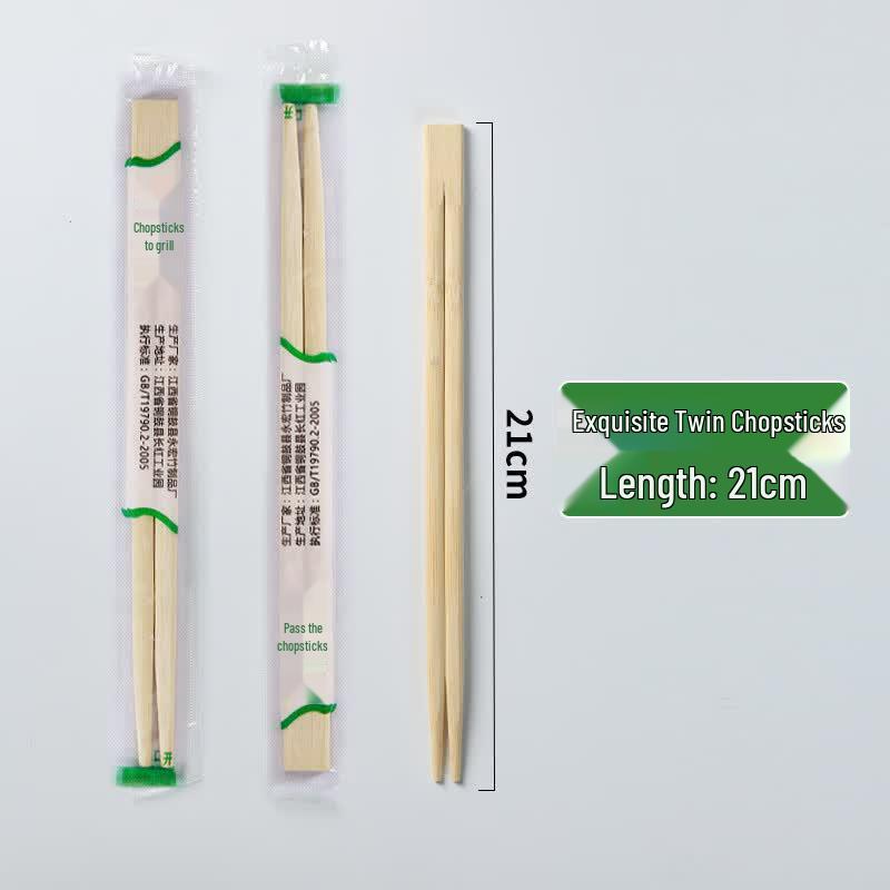 Disposable Connected Bamboo Chopsticks