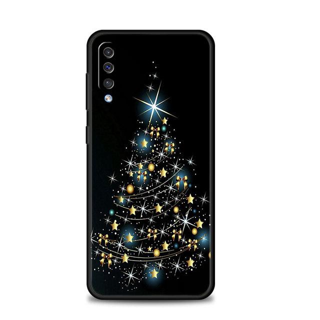 Custodia per telefono per Samsung Galaxy A70 A50 A30s A20s A20e M62 M52 M51 M32 M31 M31s M22 M21 M12 Cover Buon albero di Natale Cervo
