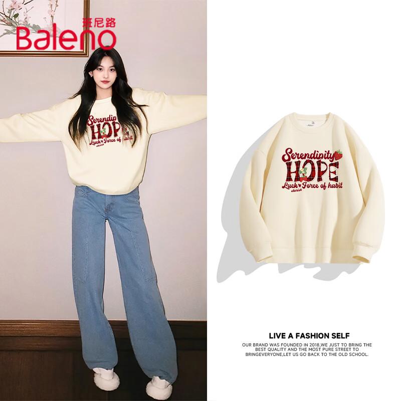 Женская американская ретро толстовка с круглым вырезом Baleno 2XL