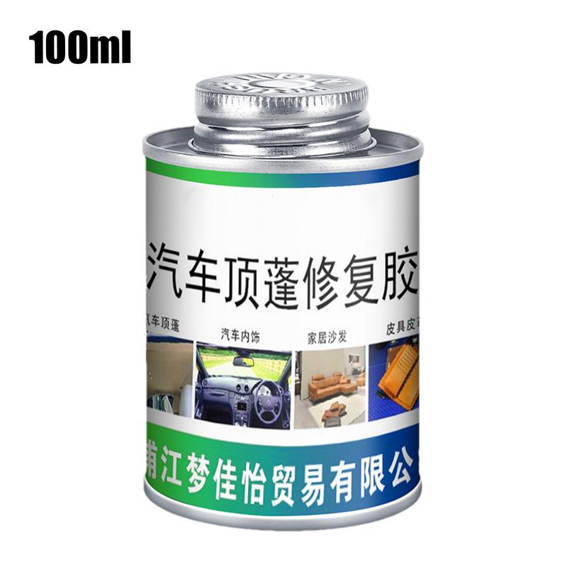 100ml Multifunctional Car Roof Liner Repair Glue Auto Headliner Glue Vehicle Roof Fabric Adhesive With Brush Car Accessories