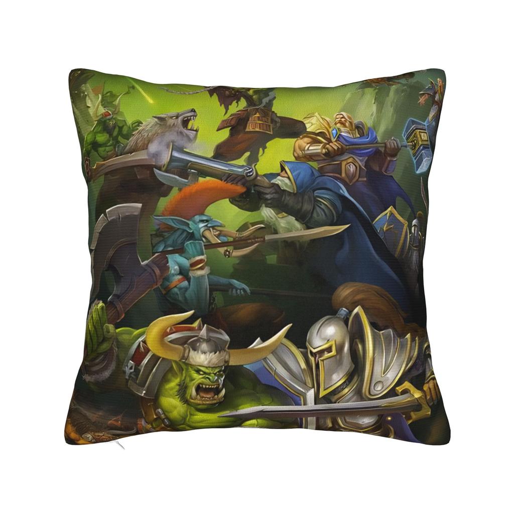 World of Warcraft Game  Pillow Case  Morden Pillow Cover Soft Pillowcases For Sofa Couch Bed Living Room