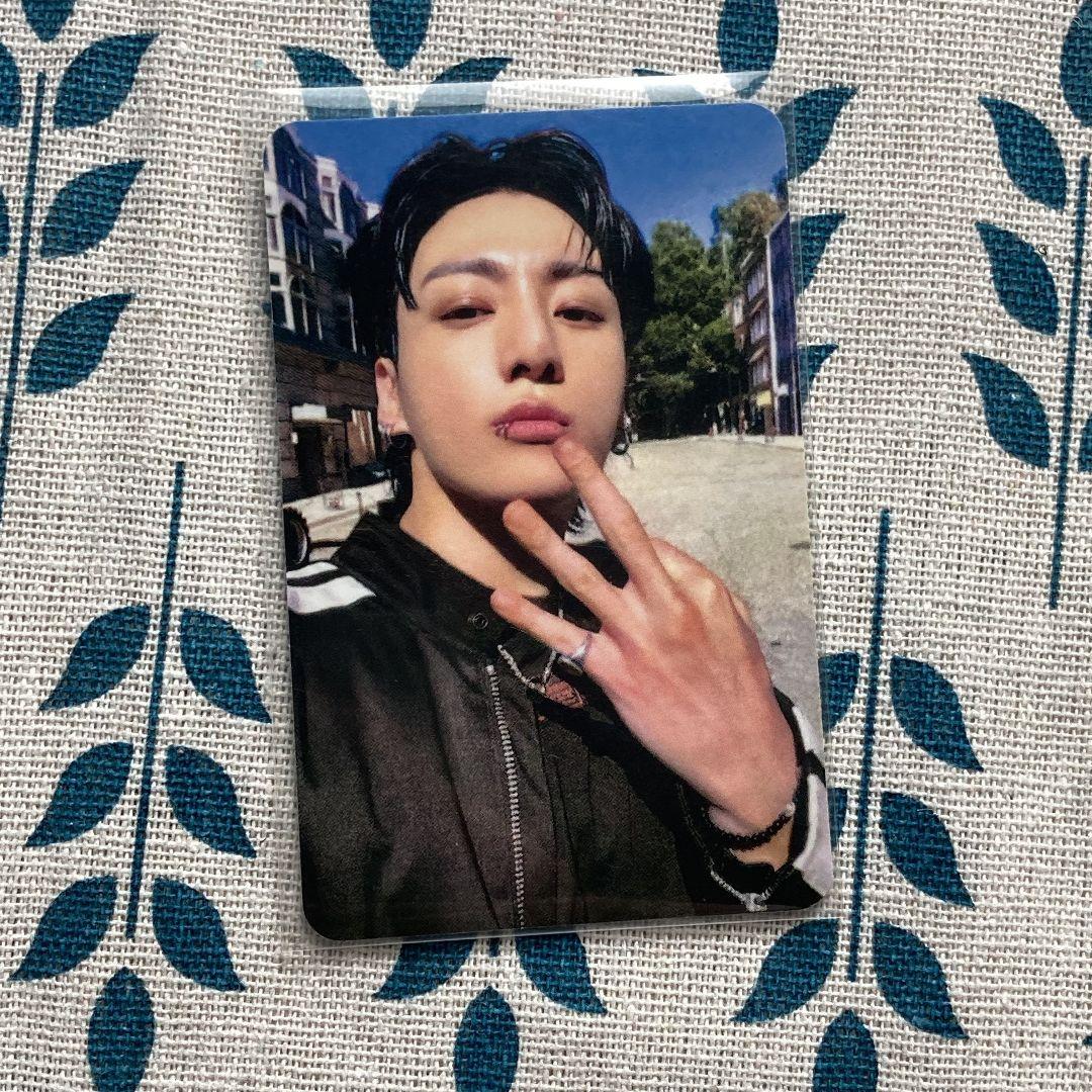 

[USED] BTS Photo Card GOLDEN Pre-recorded Jungkook Trading Card