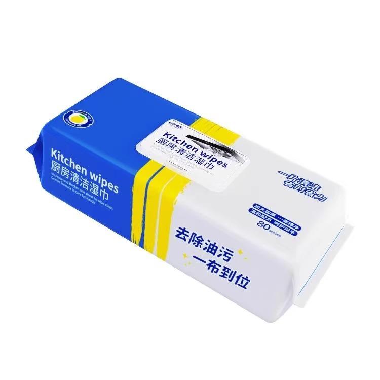 

Extra Large & Thick Disposable Kitchen Dishcloth for Oil Stains 2 packs; upgraded version [total 160 sheets]