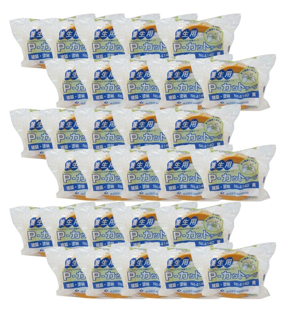 

Teraoka Seisakusho TERAOKA 4140 Construction and Paint Protection 50mm x 25m [Box] NO. P-Cut Tape, Tape, Yellow, (30 rolls) жёлтый