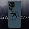 Aphex Twin-es Logo Handyhülle Für Samsung S25 Edge Ultra S23 S22 S21 S20 Ultra Plus S24 Fe A54 A53 A25 Glasabdeckung