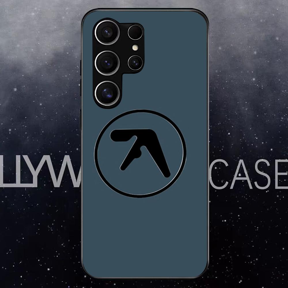 Aphex Twin-es Logo Handyhülle Für Samsung S25 Edge Ultra S23 S22 S21 S20 Ultra Plus S24 Fe A54 A53 A25 Glasabdeckung