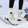 TUINANLE Large Size Women's Snow Boots Comfortable Warm Non-Slip Cotton Shoes for Cold Weather Men Winter Boots