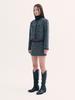 B ABLE TWO Leona Tweed Skirt Charcole
