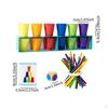 Color Matching Game Set Board Activity, Memory Training Birthday Party Supplies Early Education