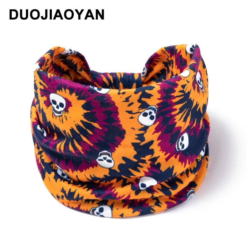 Knot Headband, Color Blocked Pattern Printed Sports Headband, Fashionable Polka Dot Wide Edge Elastic Headband