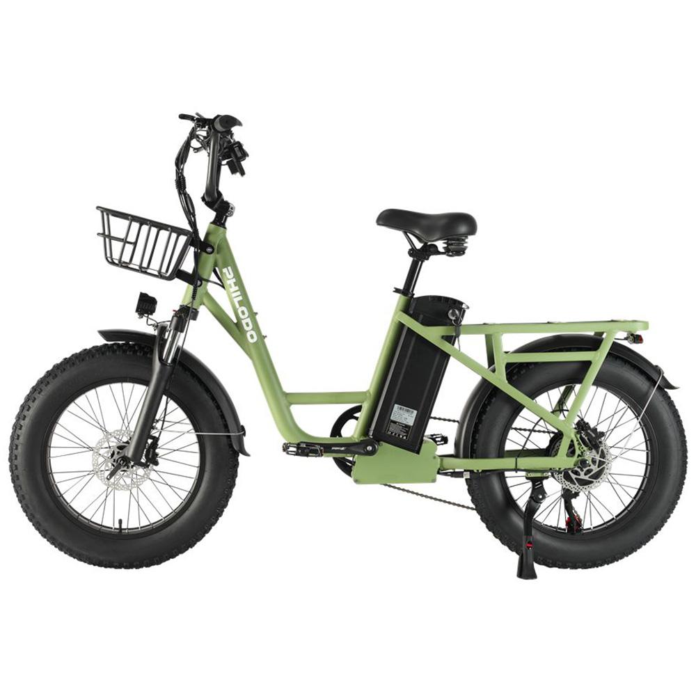 Bicicletta Elettrica Philodo T1 Ruota da 20" Motore da 750W Bicicletta Elettrica da Pendolarismo Urbano 48V 20Ah Freni a Disco Idraulici 7 Velocità Carico Massimo 150Kg
