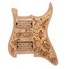 HSH17 Electric Guitar Loaded Pickguard Anti scratch Plate Maple Humbuckers Pickup Accessory