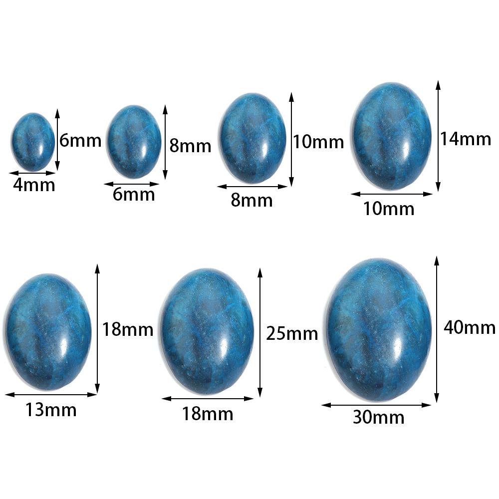 2-10pcs Multisize Natural Stone Cabochons Oval Gemstone Cabochon Cameo For Jewelry Making DIY Charms Necklace Rings Accessories