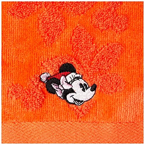 Cathy Mum Island Style Hawaiian Quilt Print Minnie Mouse Christmas Bath Towel, Women's, 86103570A, Orange, Approx. 60cm x 120cm