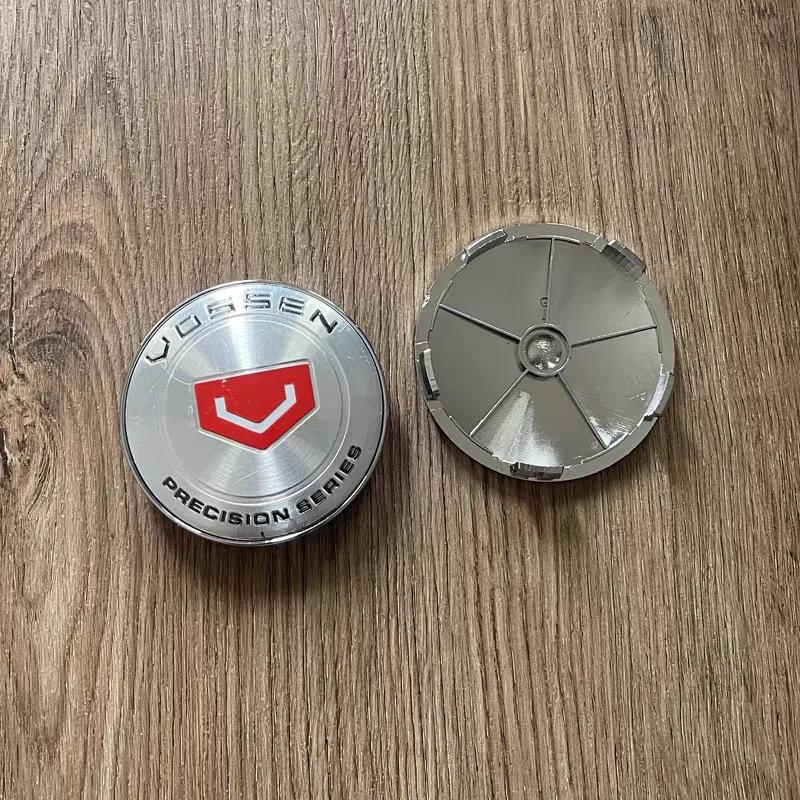 Lsjwk2 4PCS/lot 60MM 68MM VOSSEN Emblem Logo Car Wheel Center Hub Caps Wheel Center Cap Decoration Auto Styling Rim Hub Cap