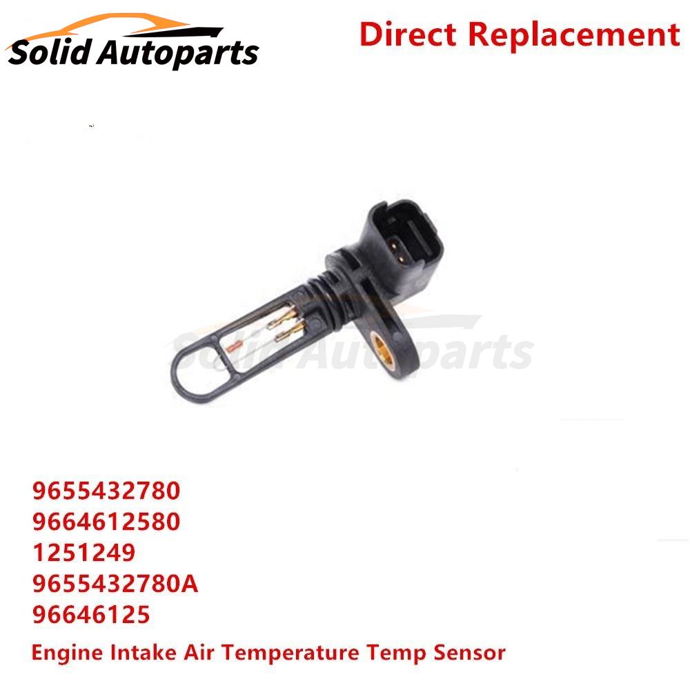 9664612580 Intake Air Temperature Sensor For Volvo Citroen Ford Peugeot Bipper Expert 107 206 207 307 308 508 407 607 1007 3008