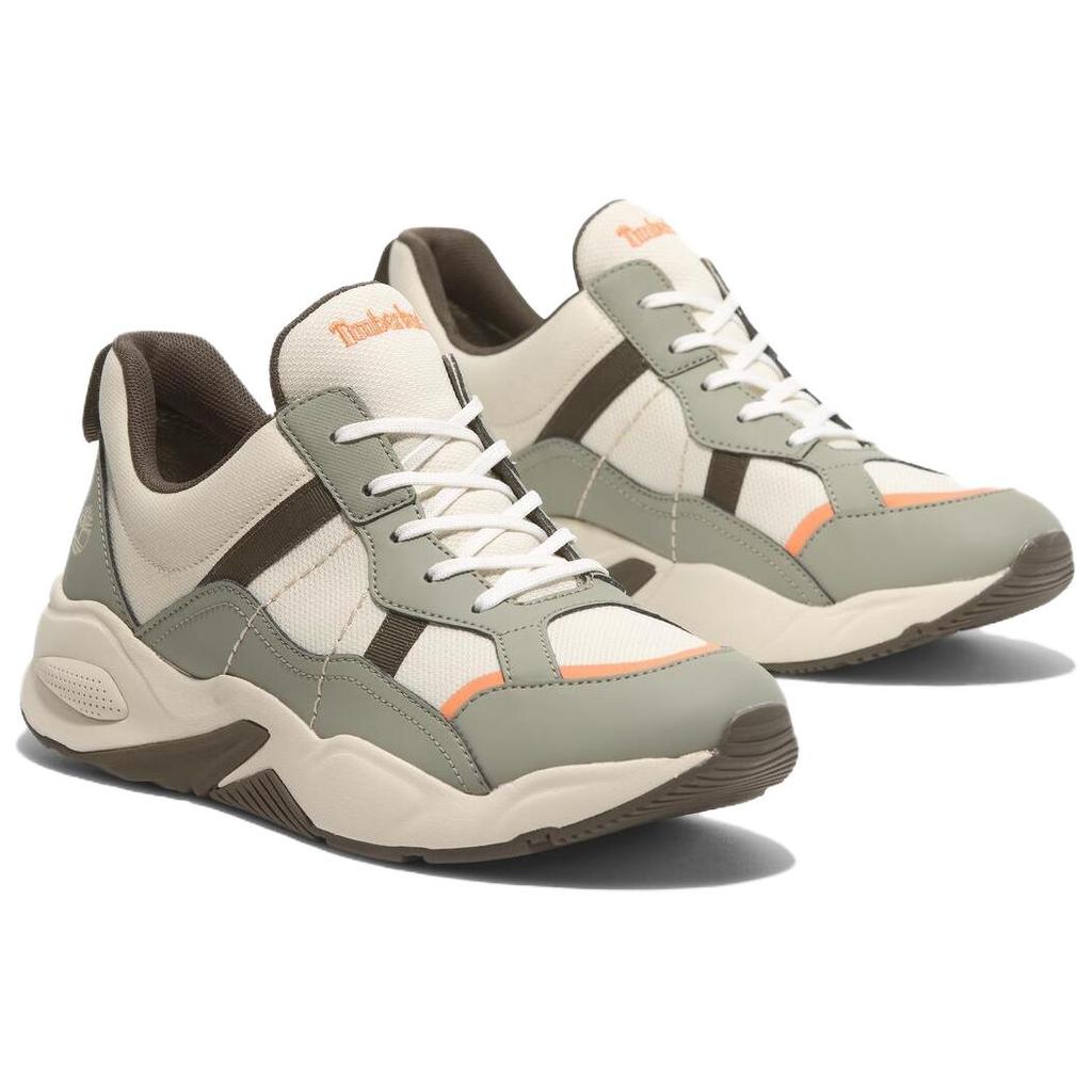 Timberland OrthoLite Comfortable Slip-Resistant Durable Low-Top Casual Shoes Women Sneaker Beige Gray A2E2YEW2