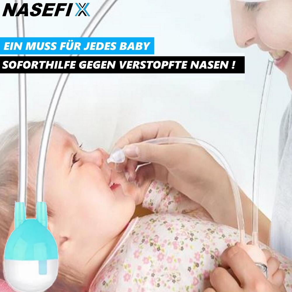 NASEFIX Baby Nasal Aspirator Nasal Secretion Aspirator Nasal Cleaner Nasal Mucus Gentle