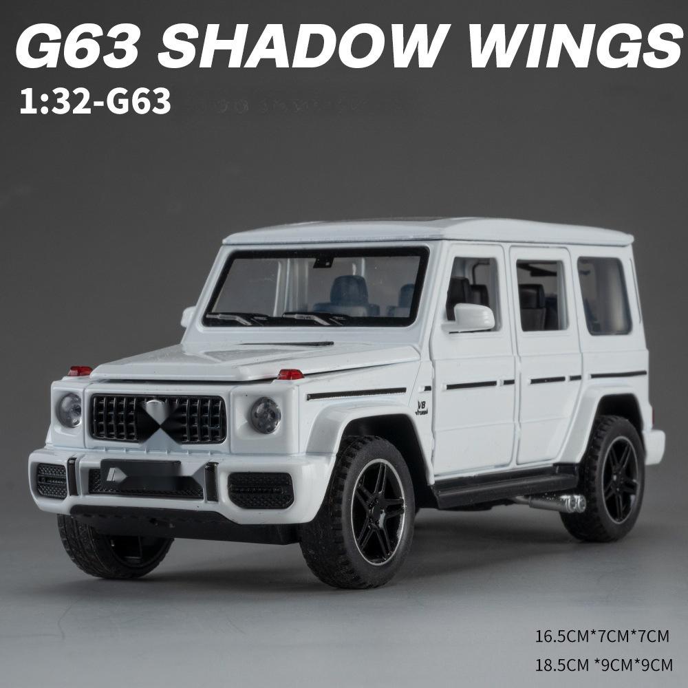1:32 Benz G63 SUV Alloy Model Car Toy Diecasts Metal Casting Sound and Light Car Toys For Children Vehicle