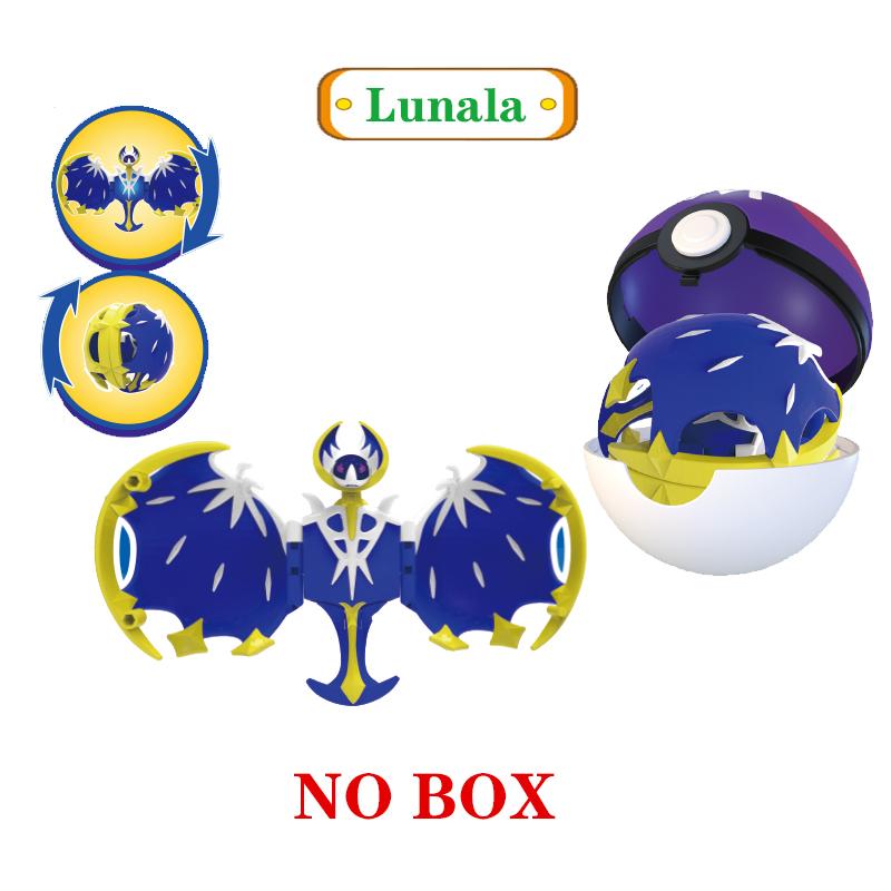 

New Pok é mon Pok é Ball Transformation Ball Pikachu Charmander Eevee PVC Model Parent Child Interactive Toy Birthday Gift toys