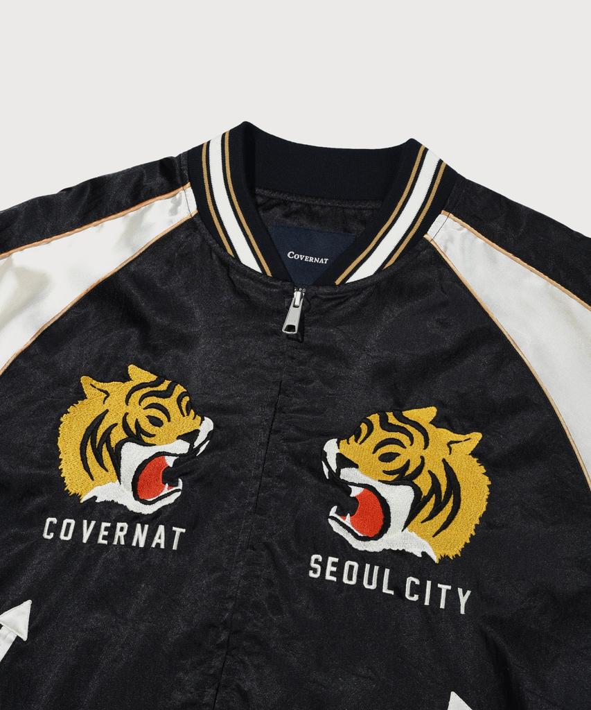 Covernat Souvenir Graphic Sukajan Dark Navy