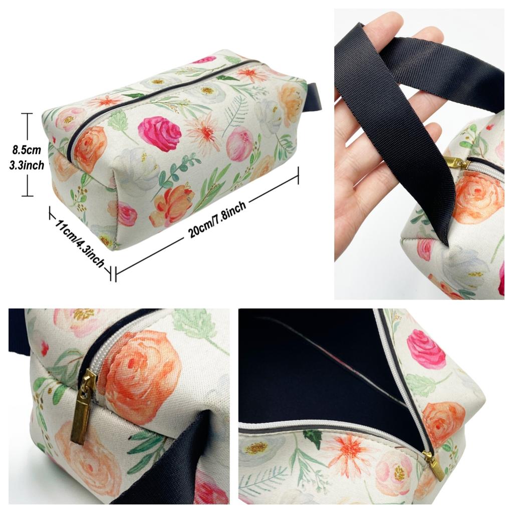 Custom Cosmetic Bag Organizer Small Cosmetic Bag Case Bulk Makeup Bag Women Travel Toiletry Bag Professional Makeup Travel Case