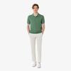 [lacoste] Men's Open Collar Short Sleeve Bouclé Sweater Polo Shirt PH374E-56G02M