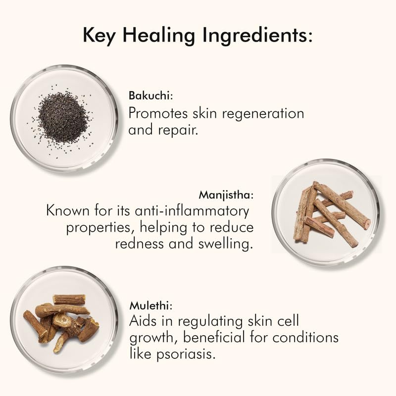 Psoréa Cream with 2% Bakuchi Extract Skin Barrier Repair | Itching and Dryness Control |  (200ml, Pack of 1)