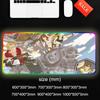 Metal Slug Mouse Pad RGB Gaming Mousepad Big LED Pad PC Desk Mat Luminous Mouse Pad Large Keyboard Mats Table Rug With Backlit