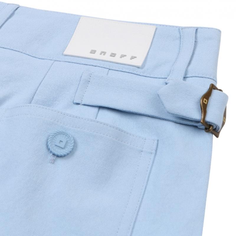 ONOFF Women S Cotton Blend Wide Fit ShortS Of5703la Blue