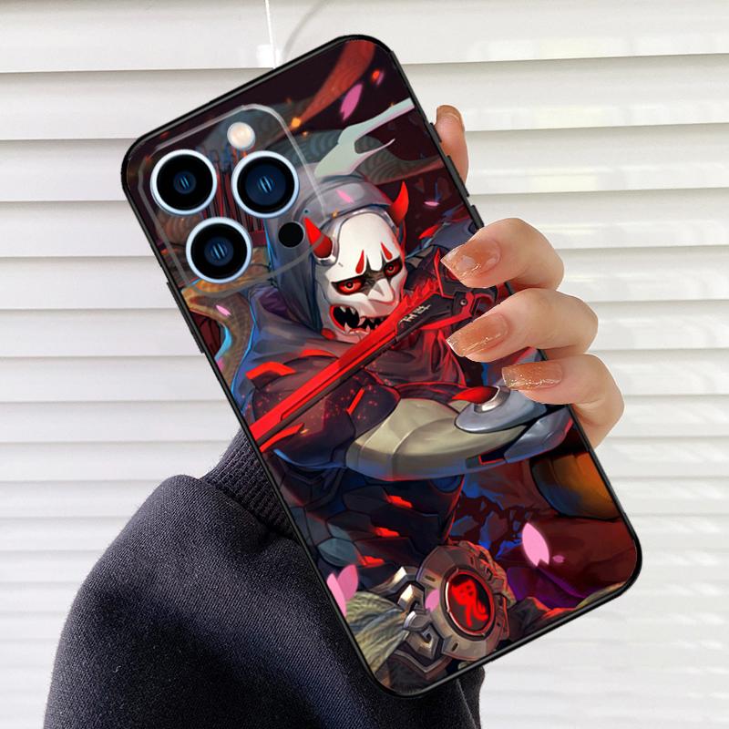 

Japan Samurai Ninja Phone Case For iPhone 17 16 15 13 11 12 14 Pro Max mini 15 16 Plus 16e 17 Air Cover Fundas iPhone 13 mini