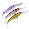 Ultra Long Casting Fishing Lure 20cm Saltwater Sinking Minnow Fishing Bait Fishing Tackle 2 Hook Big Seabass Hard Bait