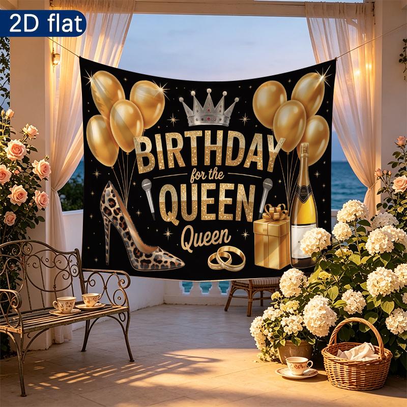 Party Backdrop Birthday Photo Booth Background Front Door Decor