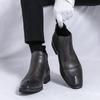 New Autumn and Winter Chelsea Boots Men's Fashion Simple Classic Foot Boots British Business Casual Short Boots