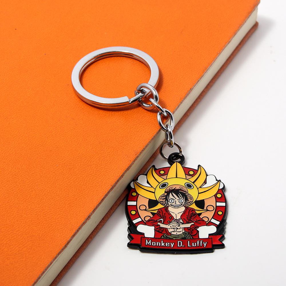 One Piece Monkey D Luffy Keychain Metal Pendant For Gift And Souvenir