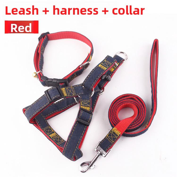 Pet Cowboy Leash, Pet Dog Leash, Cowboy Chest and Back Leash, Strong Dog Leash, Cat Leash