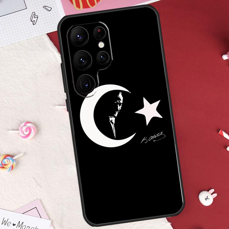 Turkey Flag Case For Samsung Galaxy S26 Ultra S23 S22 S21 S20 S24 S25 Ultra S10 Plus S25 FE Cover Shell